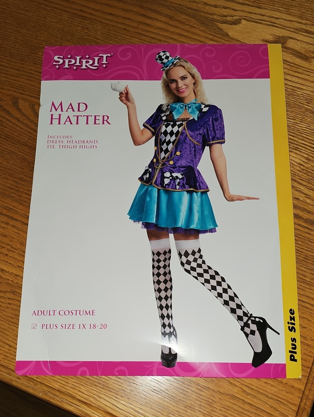 Spirit Mad Hatter Plus Size Costume